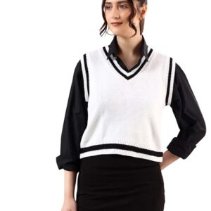 KOTTY Women's Cotton Blend Modern Pullover Sweater