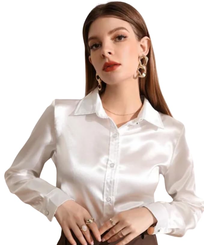 POPWINGS Women's Solid Regular Fit T-Shirt