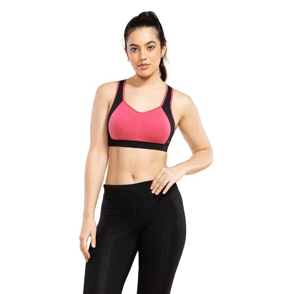 Enamor Side Shaper Panel Women's Cotton Medium Impact Sports Bra with Fix