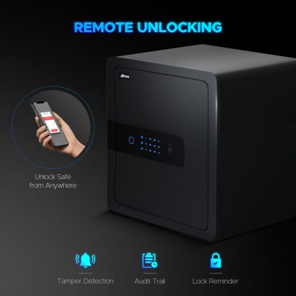 Ozone 45 Litres Wi-Fi Safe Locker - Image 4