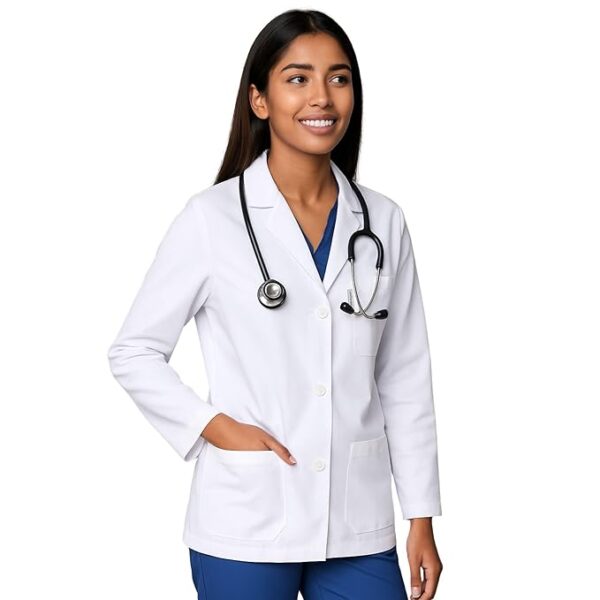niformer Full Sleeves Lab Coat for Women | Professional Lab Coat | - Image 2