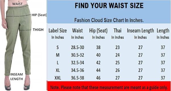 FASHION CLOUD Women's Regular Fit Trouser - Image 2