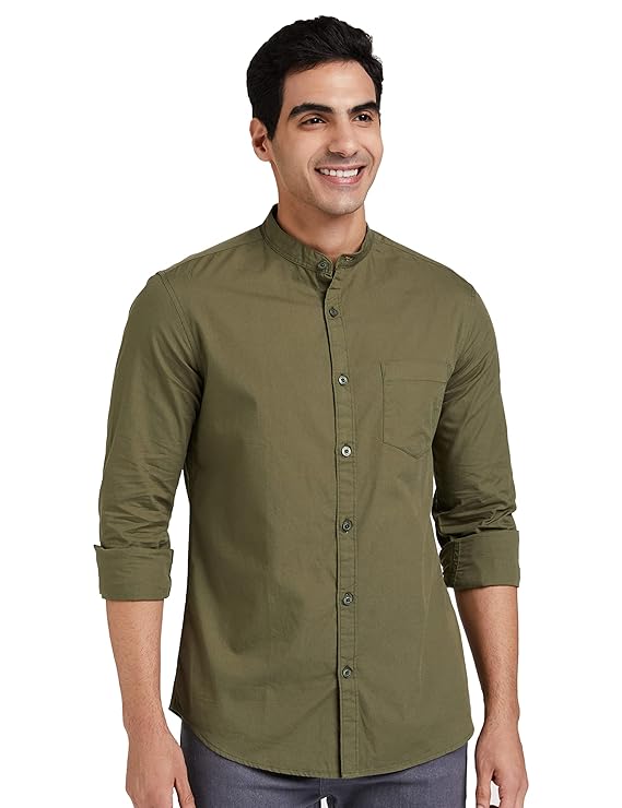 Amazon Brand - Symbol Men's Cotton Shirt