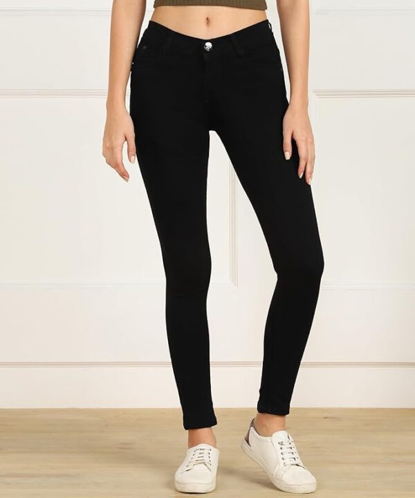Nifty Women's Cotton Blend Stretchable Mid Rise Jeans - Image 6