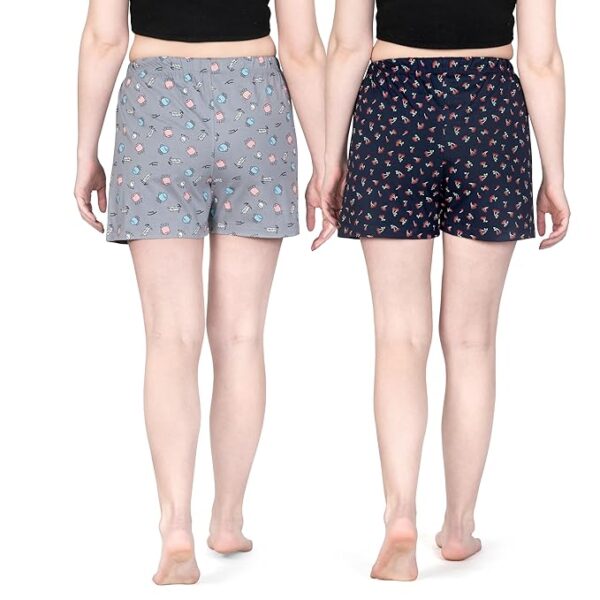 Real Basics Women's Regular Shorts(Pack of 2) - Image 3